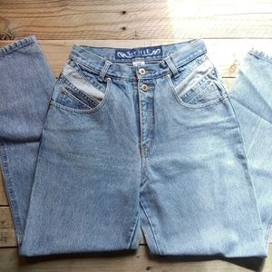 Vintage 80's High Waist Jeans 7/8